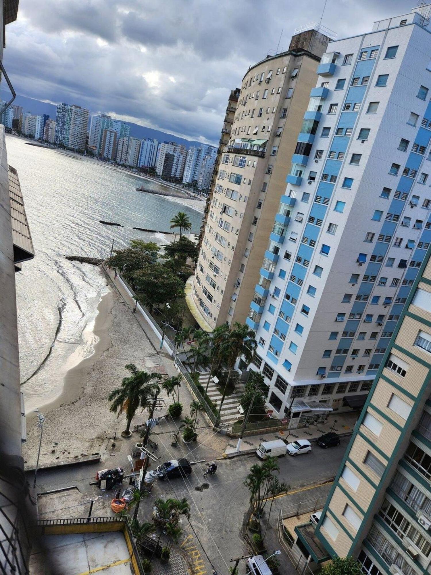 Ape Pe Na Areia 3Quartos/2Vagas São Vicente Exterior foto